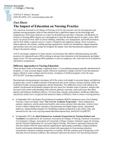 The Impact of Education on Nursing Practice