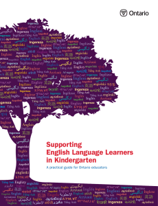 Supporting English Language Learners in Kindergarten