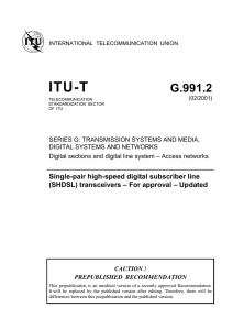 ITU-T G.991.2