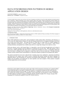 Data Synchronization Patterns in Mobile Application Design