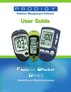 Diabetes Management Software User Guide