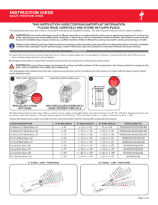 INSTRUCTION GUIDE