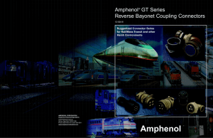 GT 5015 Catalog - Amphenol Aerospace