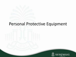 Personal Protective Equipment