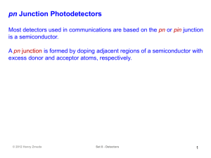 pn Junction Photodetectors