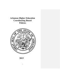 Arkansas Higher Education Coordinating Board