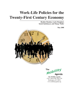 Work-Life - Center for Economic and Policy Research