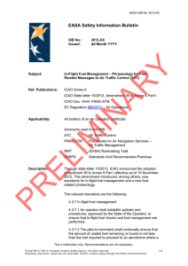 EASA Safety Information Bulletin