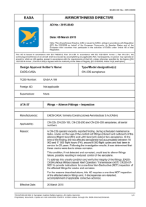 213 kb - (EASA) Airworthiness Directives