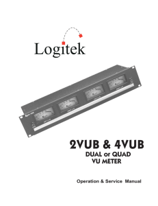 4VUB/2VUB Mechanical Meters