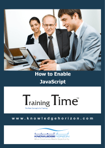 How to Enable JavaScript