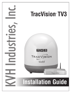 TracVision TV3 Installation Guide