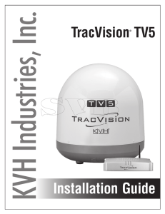 TracVision TV5 Installation Guide