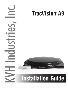 TracVision A9 Installation Guide