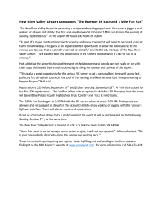 Press Release - New River Valley Airport