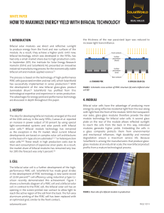 How to maximize energy yield with bifacial solar