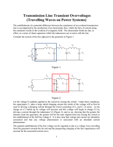 Transmission Line Transient Overvoltages (Travelling Waves on