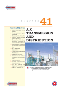 ac transmission and distribution