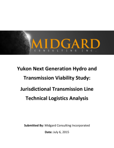 Yukon Next Generation Hydro and Transmission Viability Study