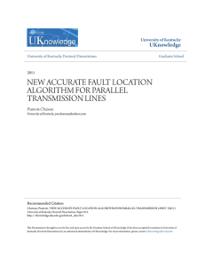 new accurate fault location algorithm for parallel transmission lines