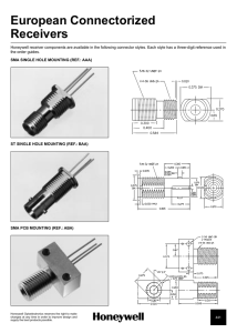 European Connectorized Receivers