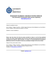 A high performance ultra-wideband low cost SMA-to