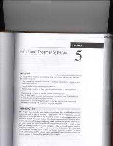 Hydraulic Systems Modeling and Simulation using Block