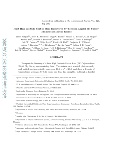 Faint High Latitude Carbon Stars Discovered by the Sloan Digital