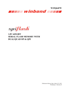 W25Q64FW - Winbond