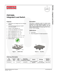 FDZ1040L — Integrated Load Switch