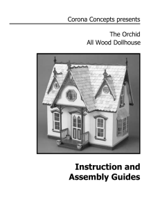Orchid Dollhouse Instructions