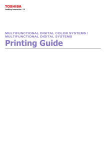 Printing Guide - Toshiba America Business Solutions