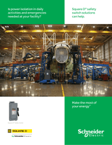 DOWNLOAD SQUARE-D Safety Switches Brochure
