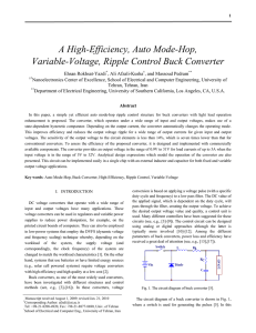 A High-Efficiency, Auto Mode-Hop, Variable