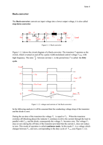 Buck Converter - Heinz Schmidt