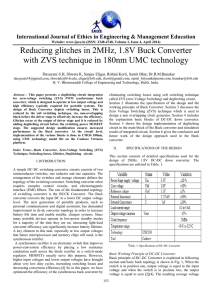 Reducing glitches in 2MHz, 1.8V Buck Converter with ZVS