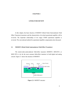 6 CHAPTER 2 LITERATURE REVIEW In this chapter, the basic