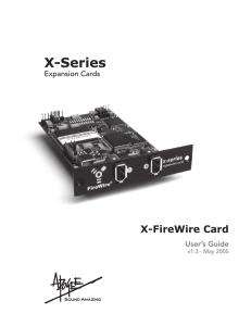 X-FireWire Card