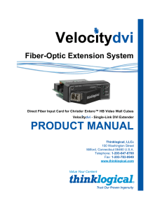 Fiber-Optic Extension System