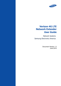 4G LTE Network Extender User Guide