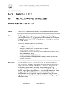 Mortgagee Letter 2013-27