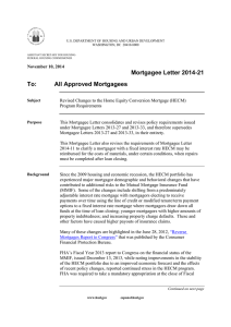 Mortgagee Letter 2014-21 To