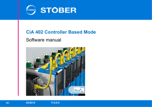 Operating manual CiA 402 Controller Based