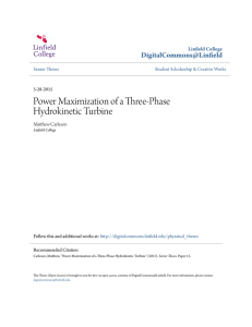 Power Maximization of a Three