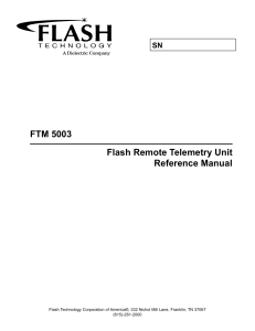 FTM 5003 Manual Rev 1