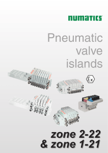 Pneumatic valve islands