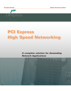 PCI Express High Speed Networking