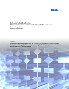 Dell Automated Deployment