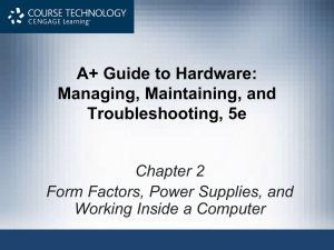 A+ Guide to Hardware: Managing, Maintaining, and Troubleshooting