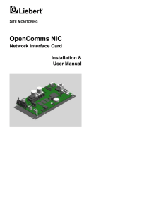 OpenComms NIC
